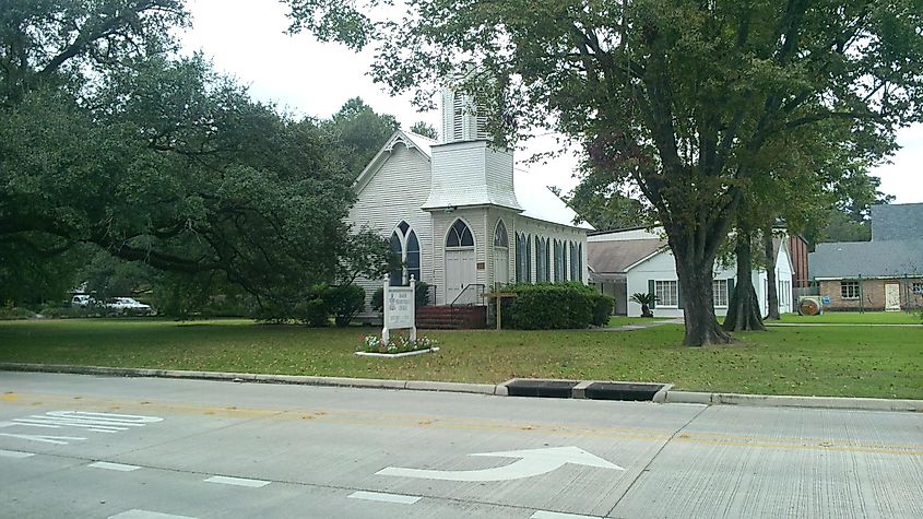 Presbyterian Church in Baker, Louisiana.