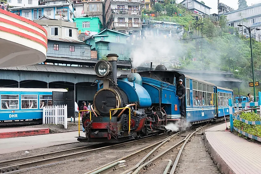 Darjeeling Himalayan Railway in Darjeeling, India