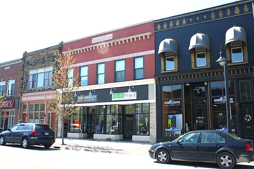 Downtown Grand Haven, Michigan
