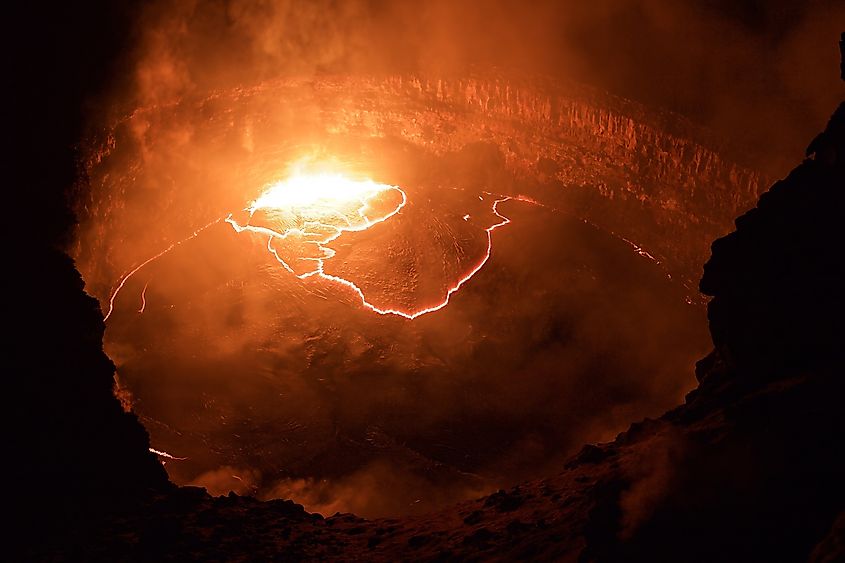 Kilauea volcano, Big Island, Hawaii