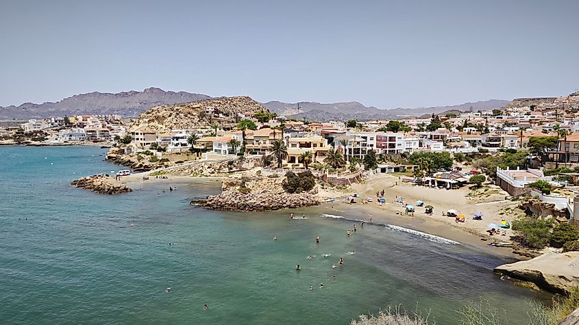 Cove in Mojácar, Andalusia