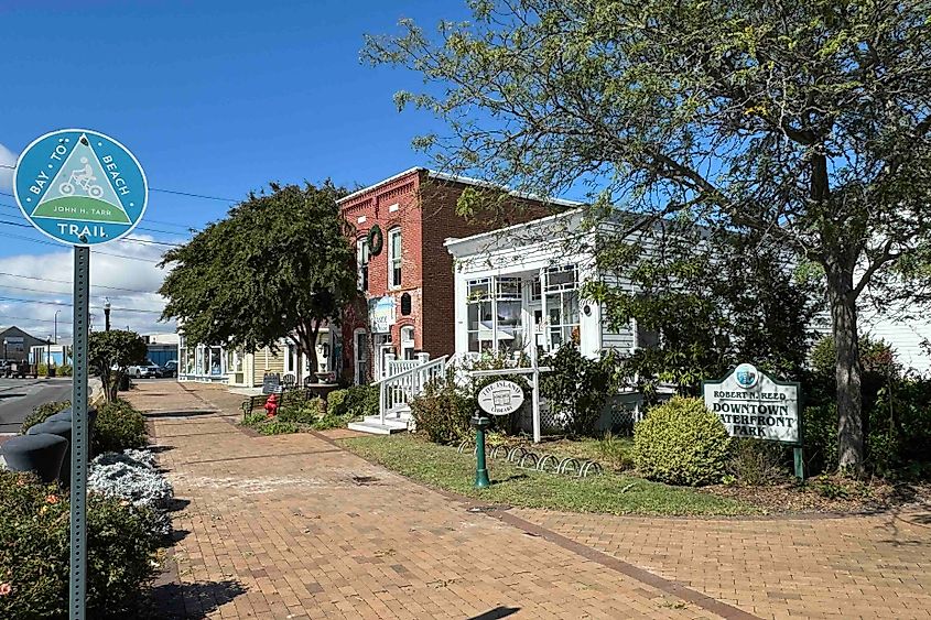 Downtown Chincoteague Image Credit Bryan Dearsley