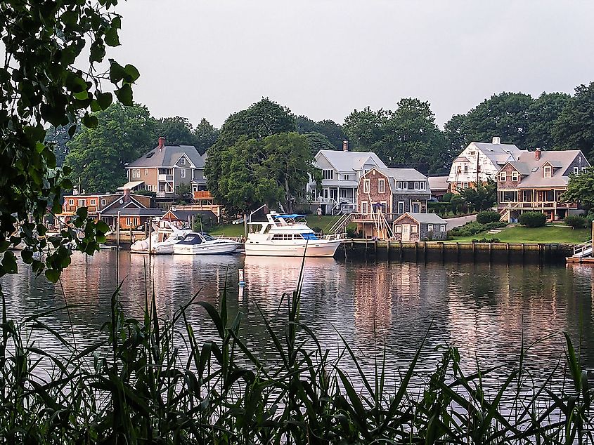 Homes in Warwick, Rhode Island.