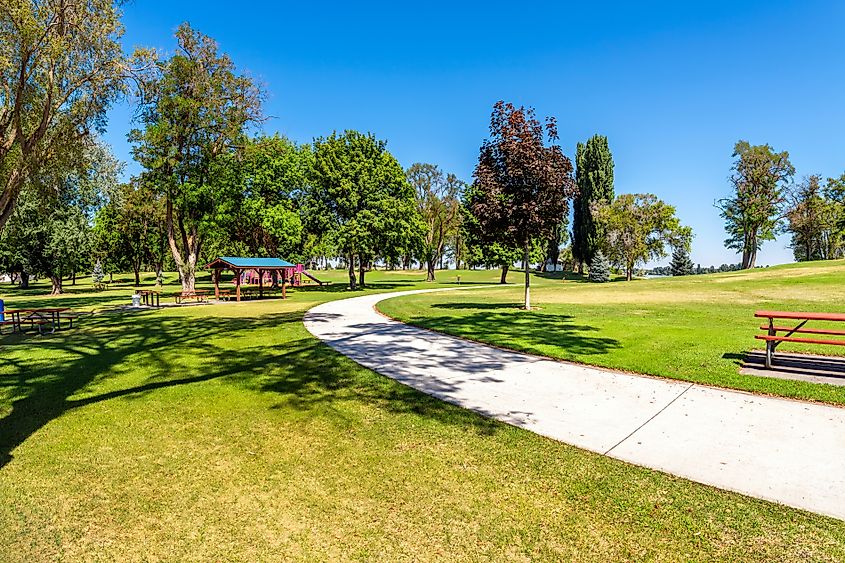 Blue Heron Park in Moses Lake, Washington.