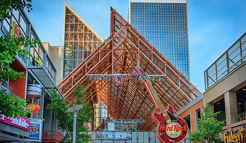 Fourth Street Live an entertainment and retail complex located in Louisville, Kentucky.