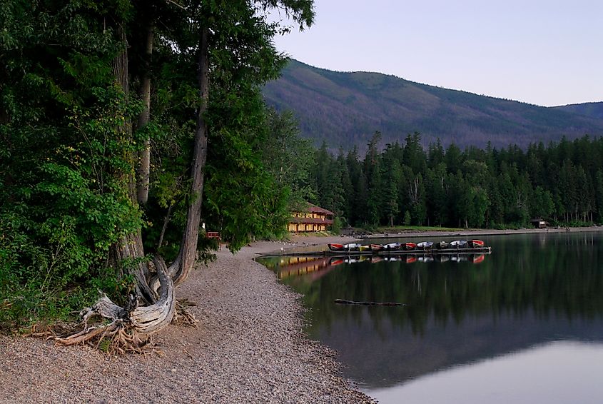 Apgar Village, Montana