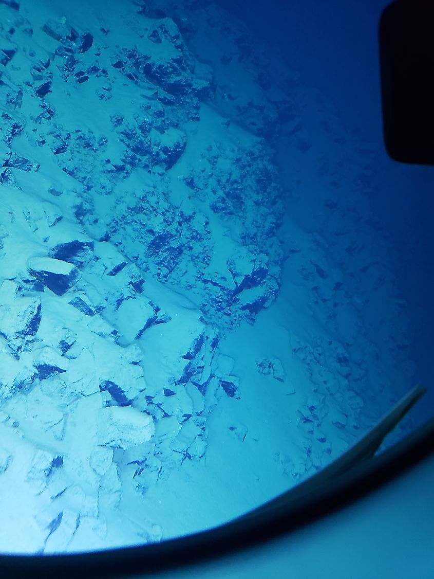 The estimated depth of this photo was 10,800 meters. 