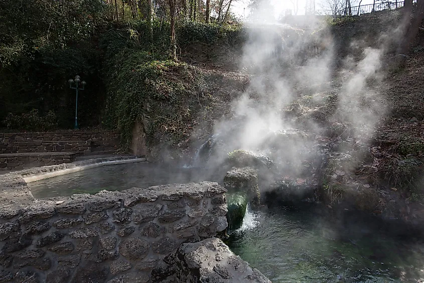 Hot Springs National Park in Arkansas