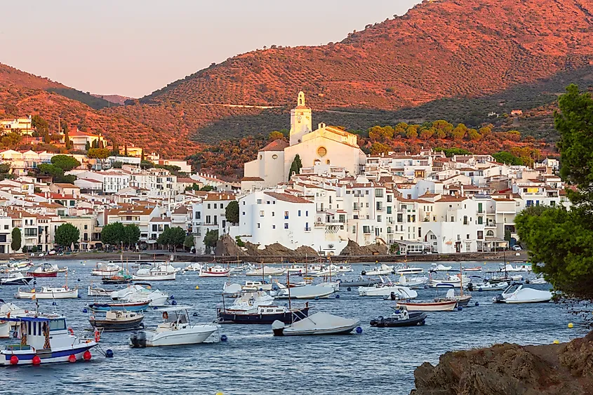 Church of Santa Maria in Cadaques, Spain.