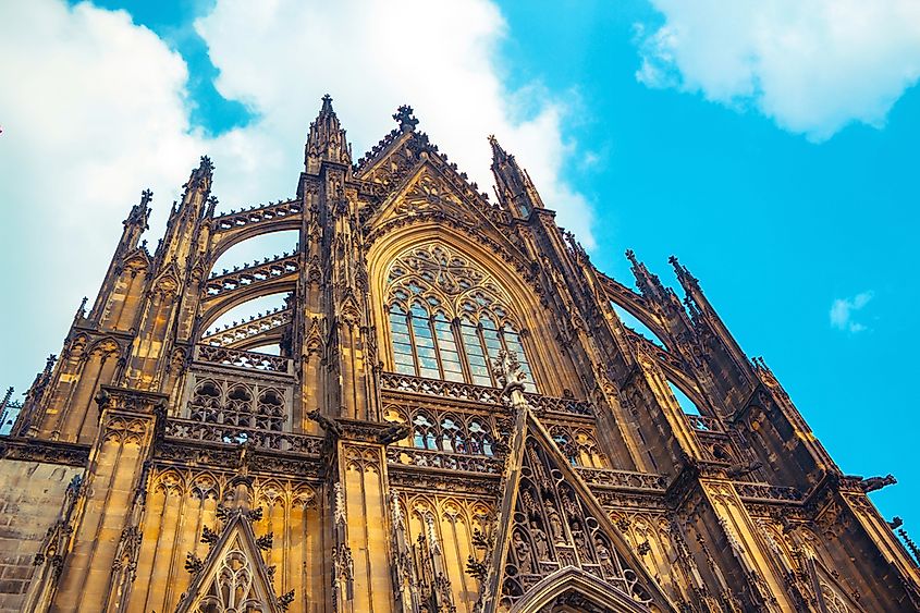 Cologne Cathedral, Germany, the tallest twin-spired church in the world