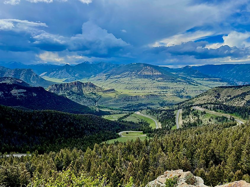 Top of Chief Joseph Scenic Byway.