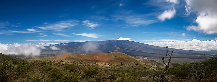 Mauna Loa volcano. Big Island Hawaii