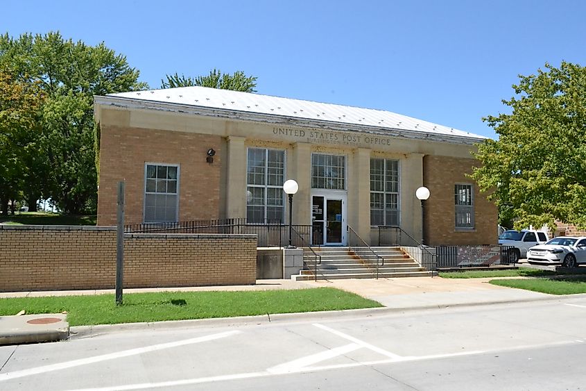 U.S. Post Office, Burlington, Kansas