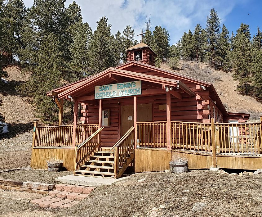 St. Edwin's Catholic Church in Red River, New Mexico