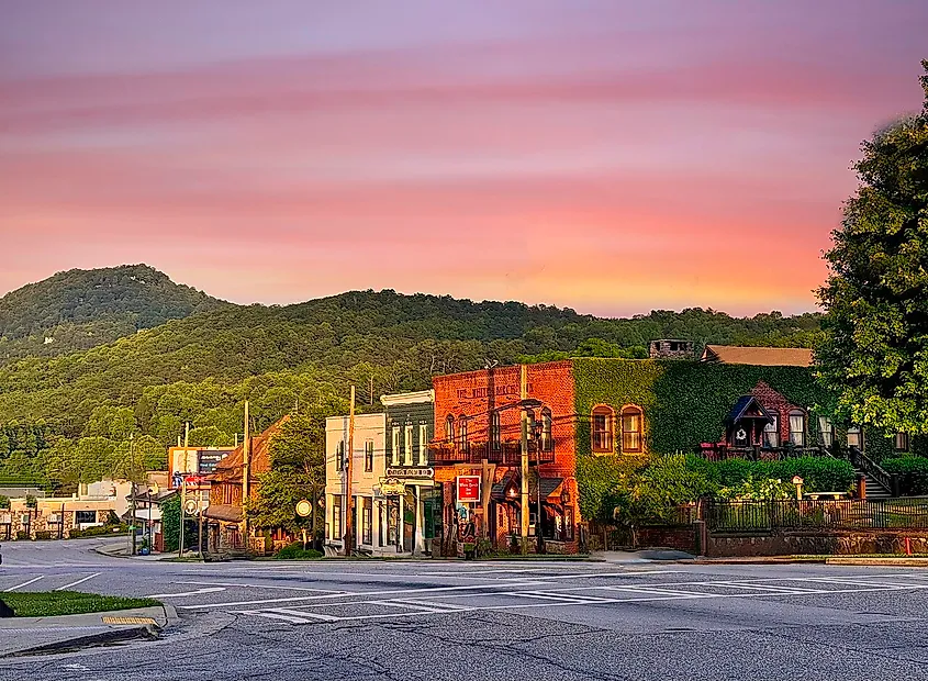 Clayton, Georgia, is a city in Rabun County in the Blue Ridge Mountains.