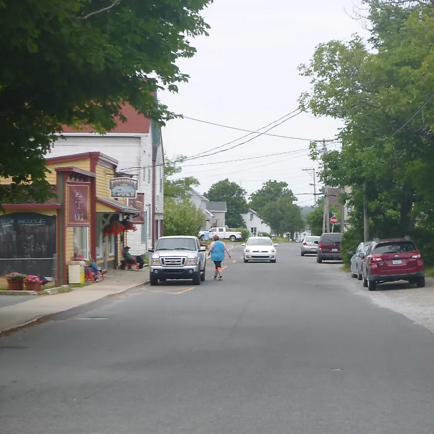 Downtown Lockeport, Nova Scotia.