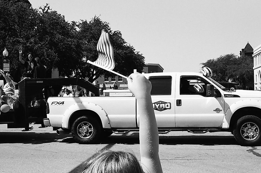 Waxahachie 4th of July parade.