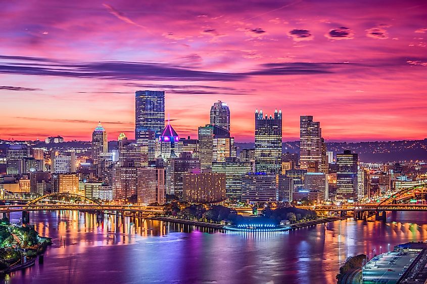 Pittsburgh, Pennsylvania, city skyline