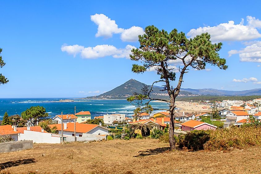 The beautiful town of Caminha, Portugal.