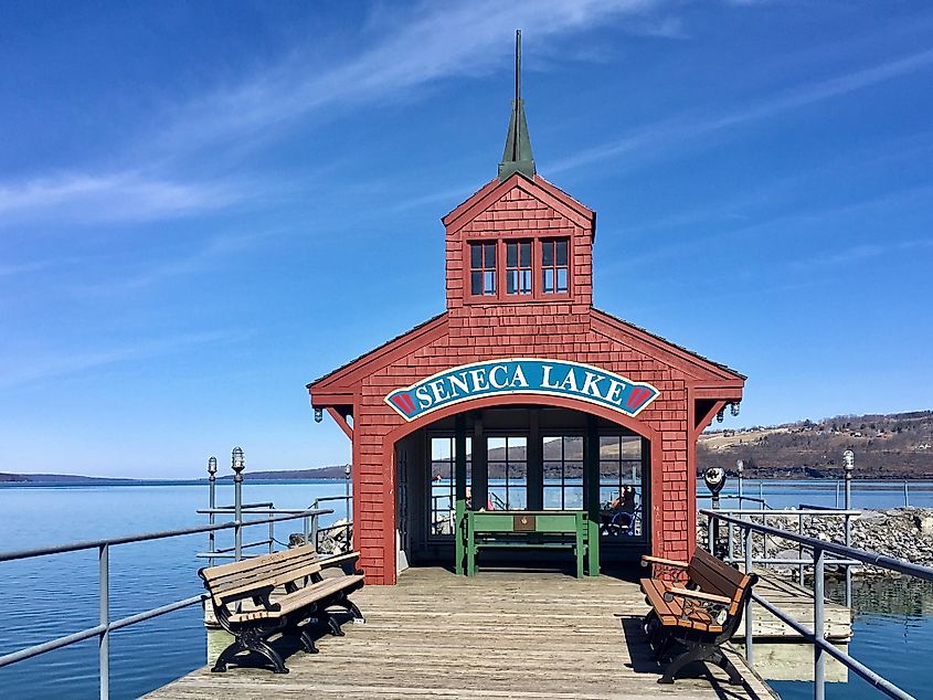 Seneca Lake, New York WorldAtlas