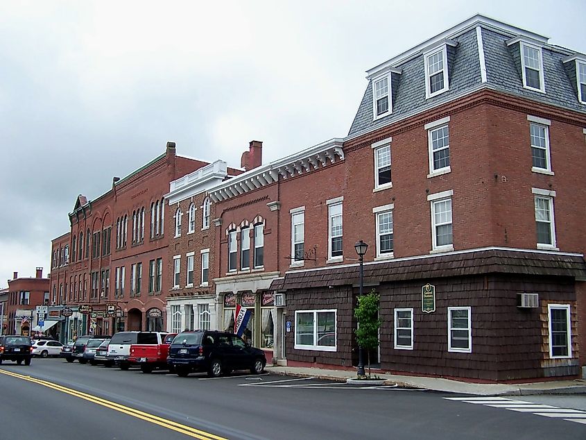 Main Street, Farmington, Maine. Image credit: J. Stephen Conn via Flickr.com