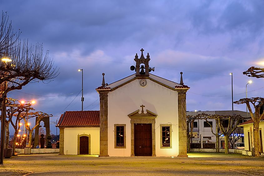 Largo da Nossa Senhora do Caminho in Mogadouro, Portugal. Via Shutterstock / Pablo Mendez Rodriguez