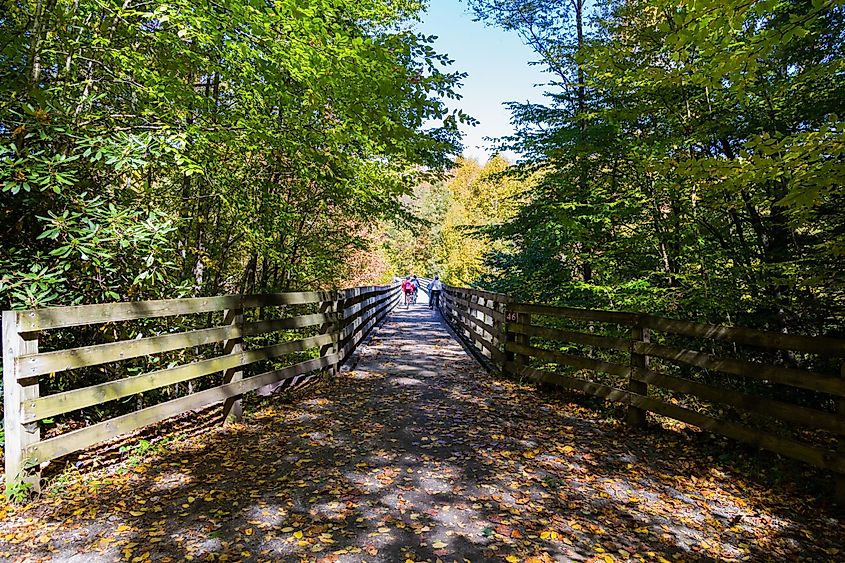 The Virginia Creeper National Recreation Trail