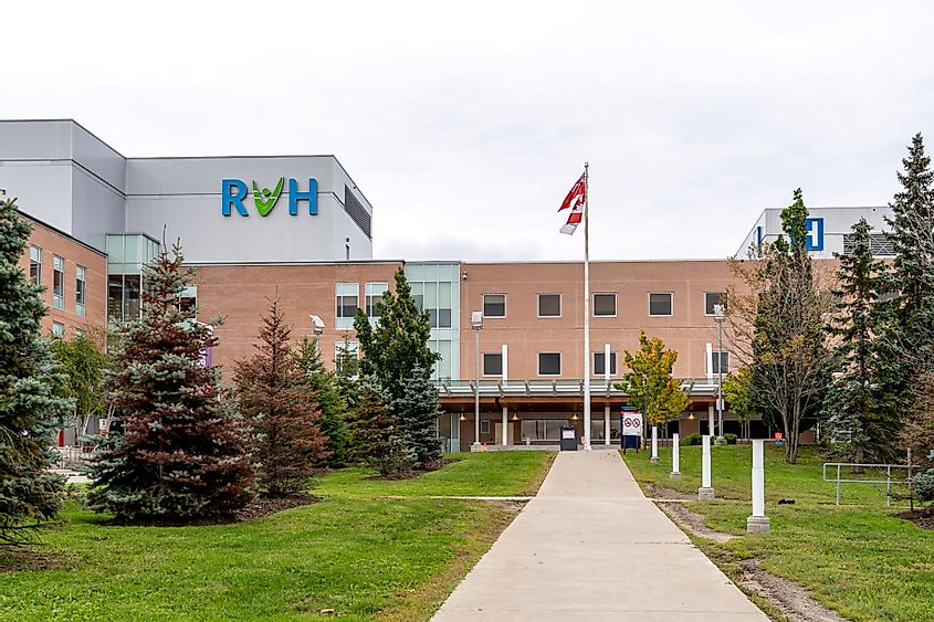 Royal Victoria Regional Health Centre in Barrie, Ontario, Canada