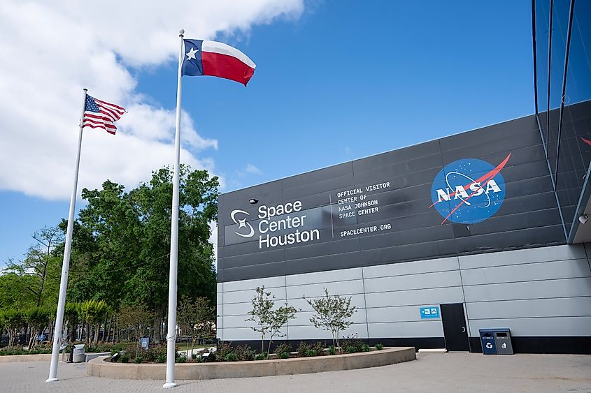 NASA space center in Houston, TX