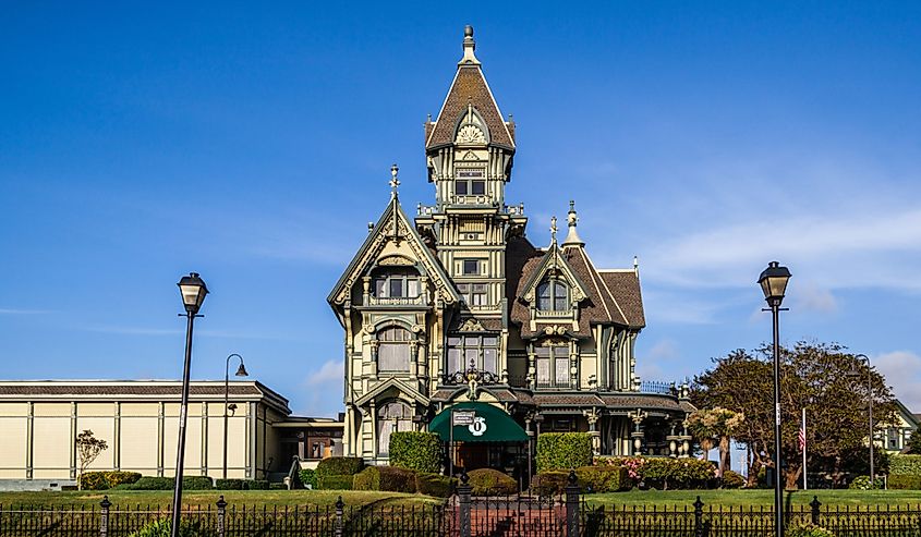 Carson Mansion in Eureka, California