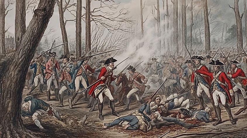The Revolutionary War claimed many lives on both sides of the warring parties.