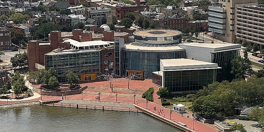 Maryland Science Center, science museum in Baltimore.