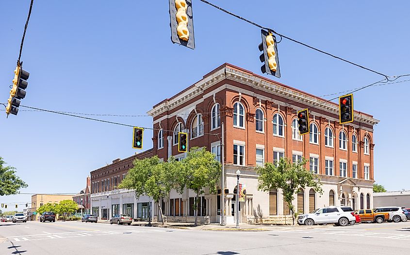 Downtown Cordele, Georgia.