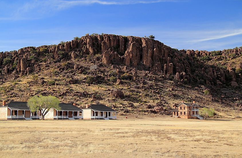 Fort Davis National Historic Site, Home of the Legendary Buffalo Soldiers, Alpine, Texas