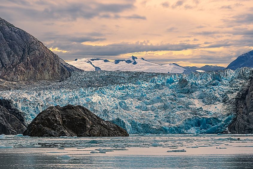 Sawyer Glacier in Juneau Alaska