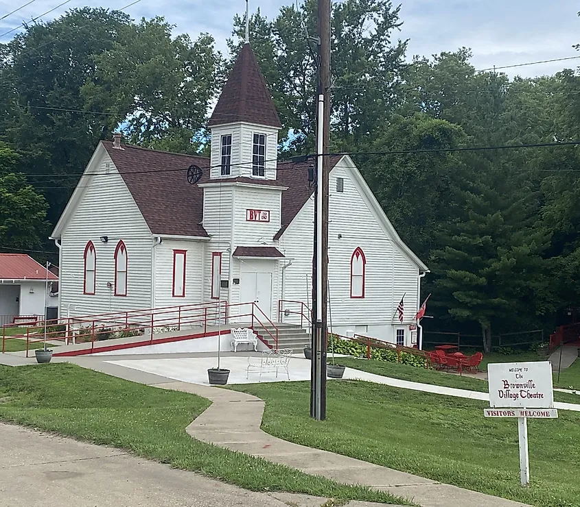 Brownville Village Theatre in Brownville, Nebraska