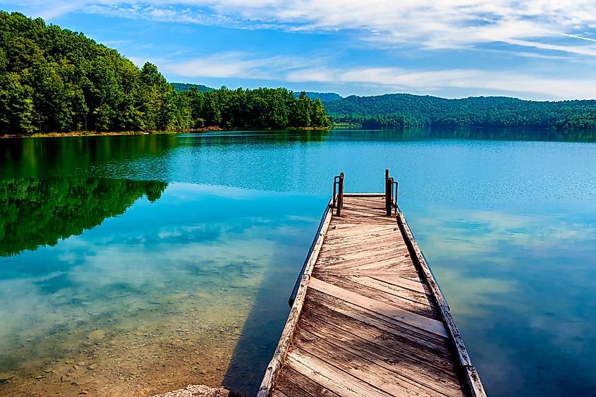 Dock, Summersville Lake, Nicholas County, West Virginia