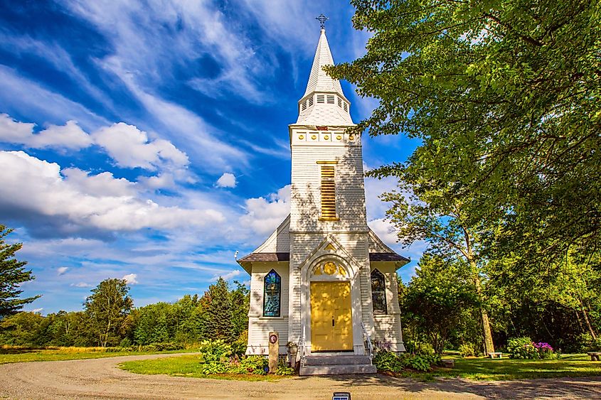 St. Matthew’s Chapel in Sugar Hill, New Hampshire