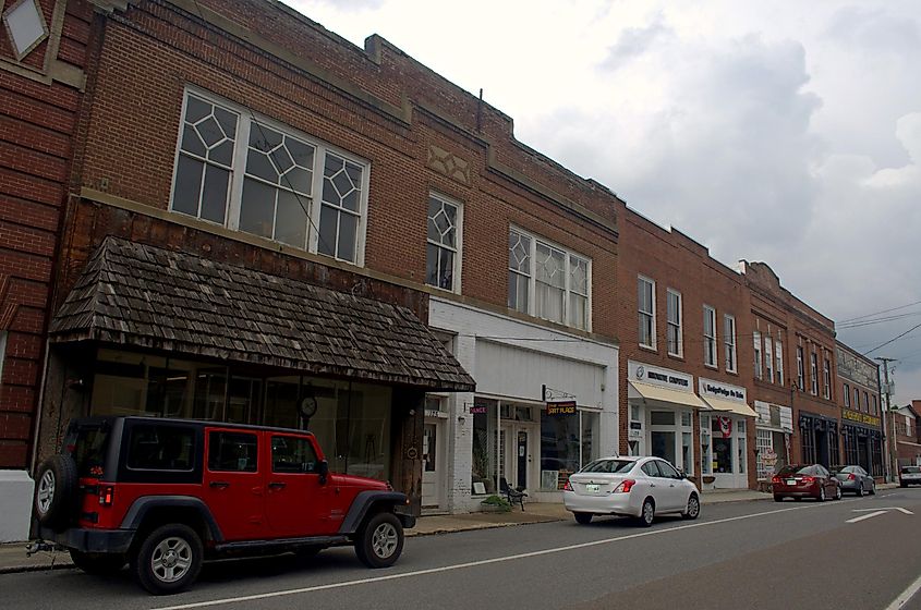 Chilhowie Historic District in Virginia