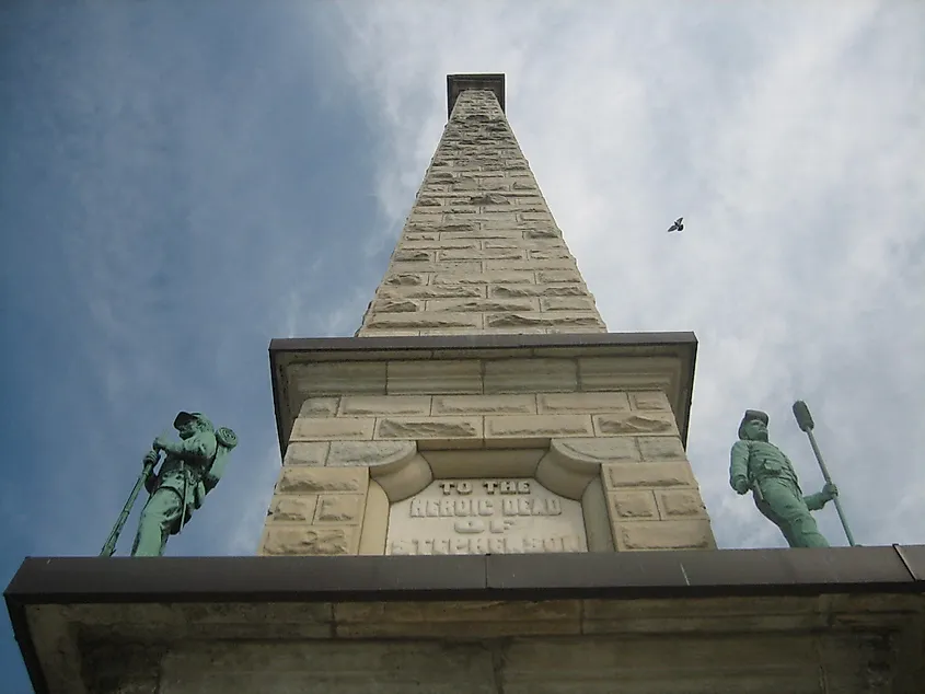 Soldiers' Monument of Freeport, Illinois.