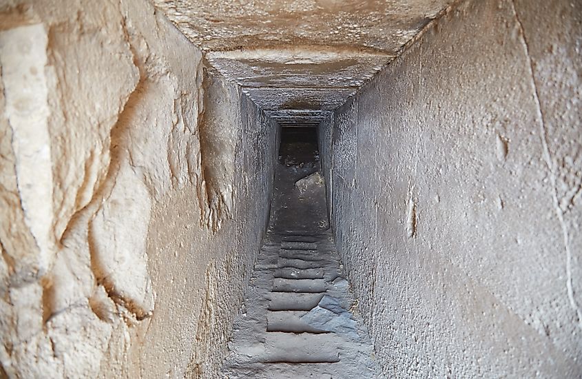 The Corridors of the Pyramid of Hawara