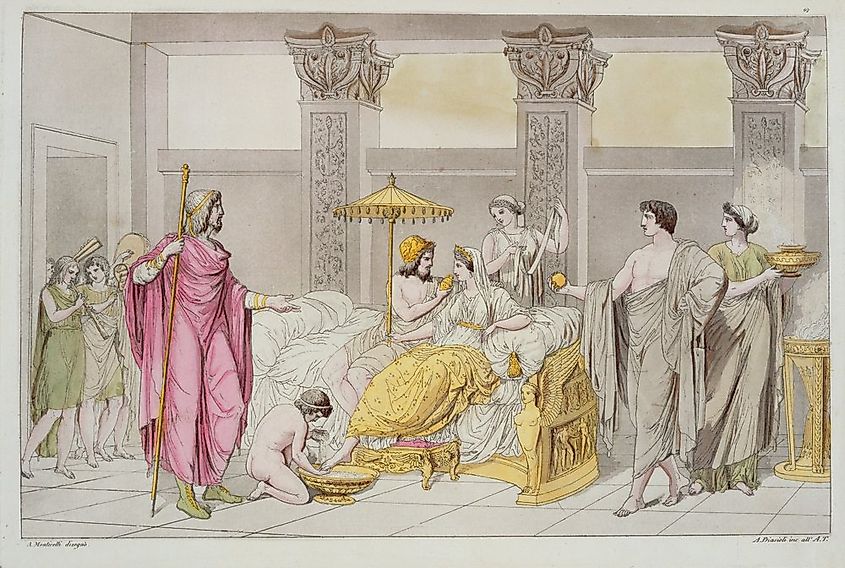 The Wedding of Ulysses and Penelope.