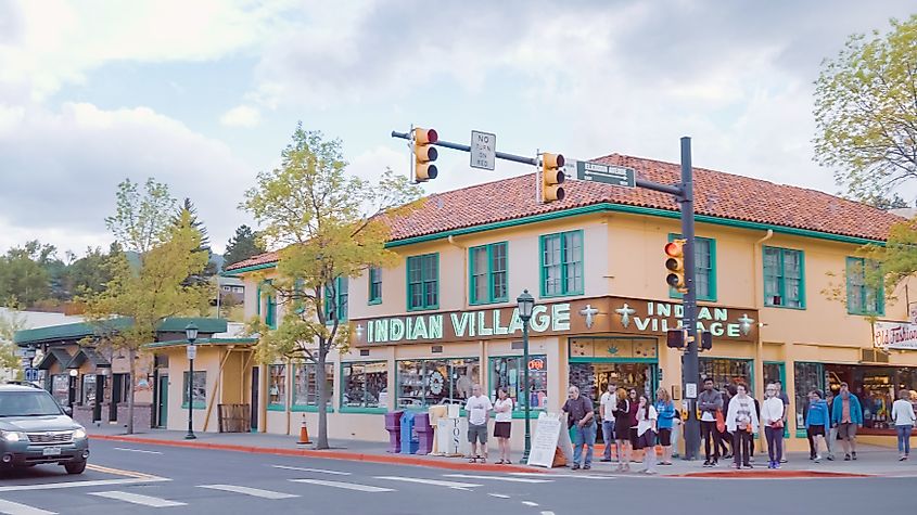 Main Street in Estes Park, Colorado