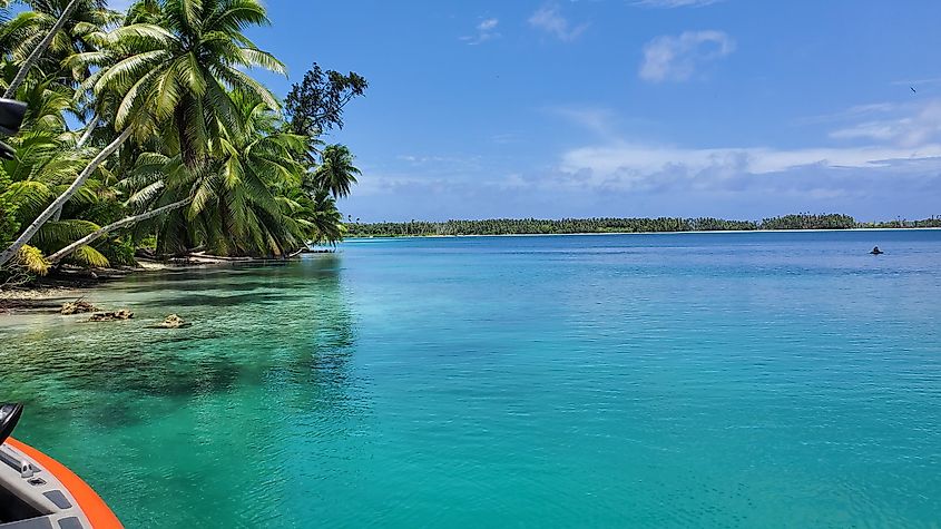 Palmyra Atoll small boat coast guard