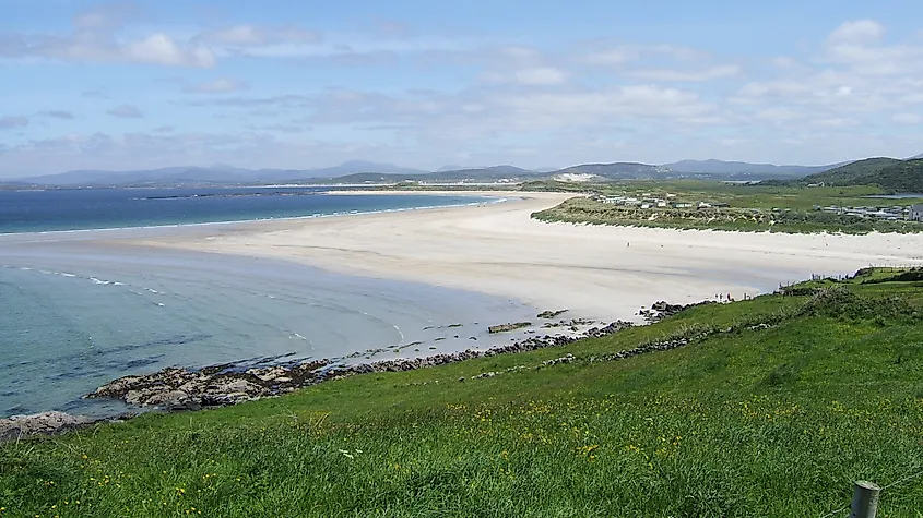 The beautiful coastline of Naran, Ireland