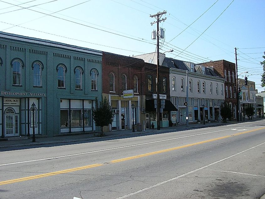 Downtown Irvine, Kentucky