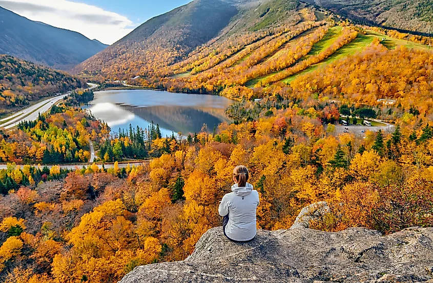 White Mountain National Forest in Maine