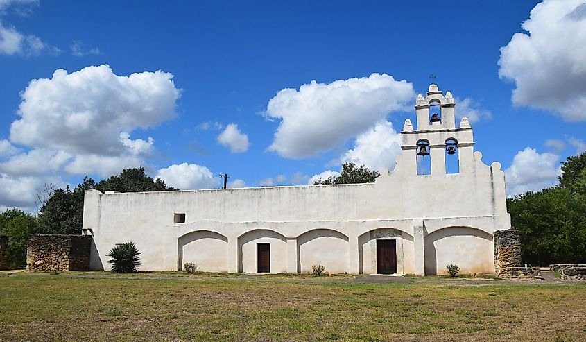 Mission San Juan Capistrano Church in San Antonio, Texas