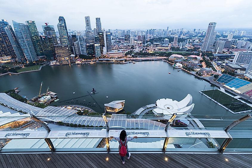 Singapore tourist