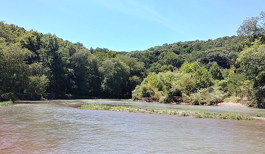Buffalo River in Tennessee